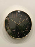 Modern wall clock for living room décor