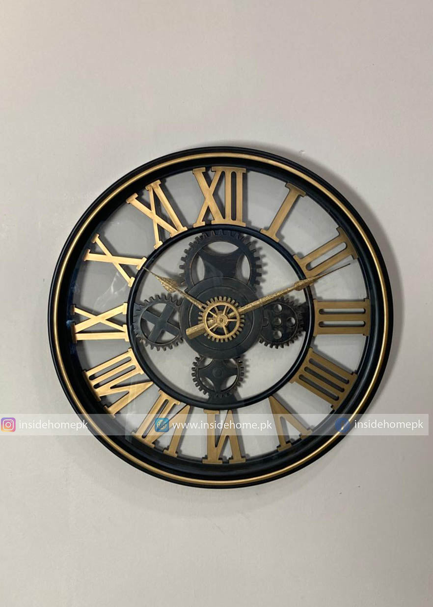 Modern wall clock for living room décor