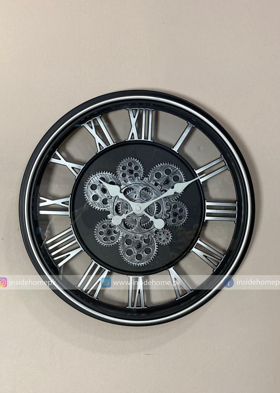 Modern wall clock for living room décor