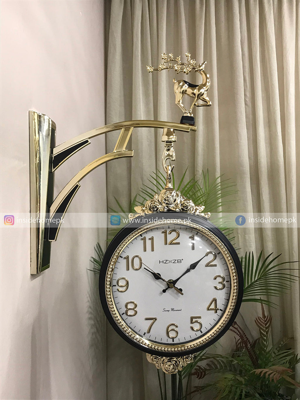Double Face Clock (CL1136)