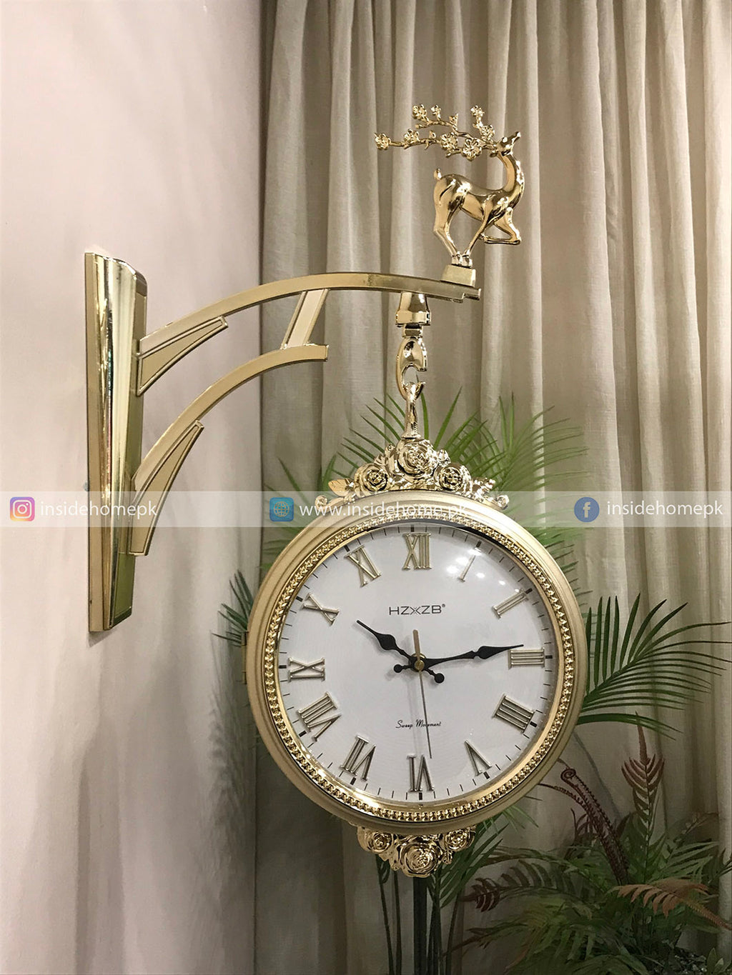 Double Face Clock (CL1137)