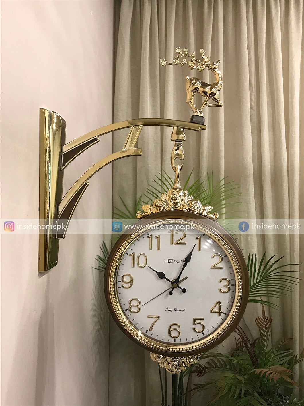 Double Face Clock (CL1138)