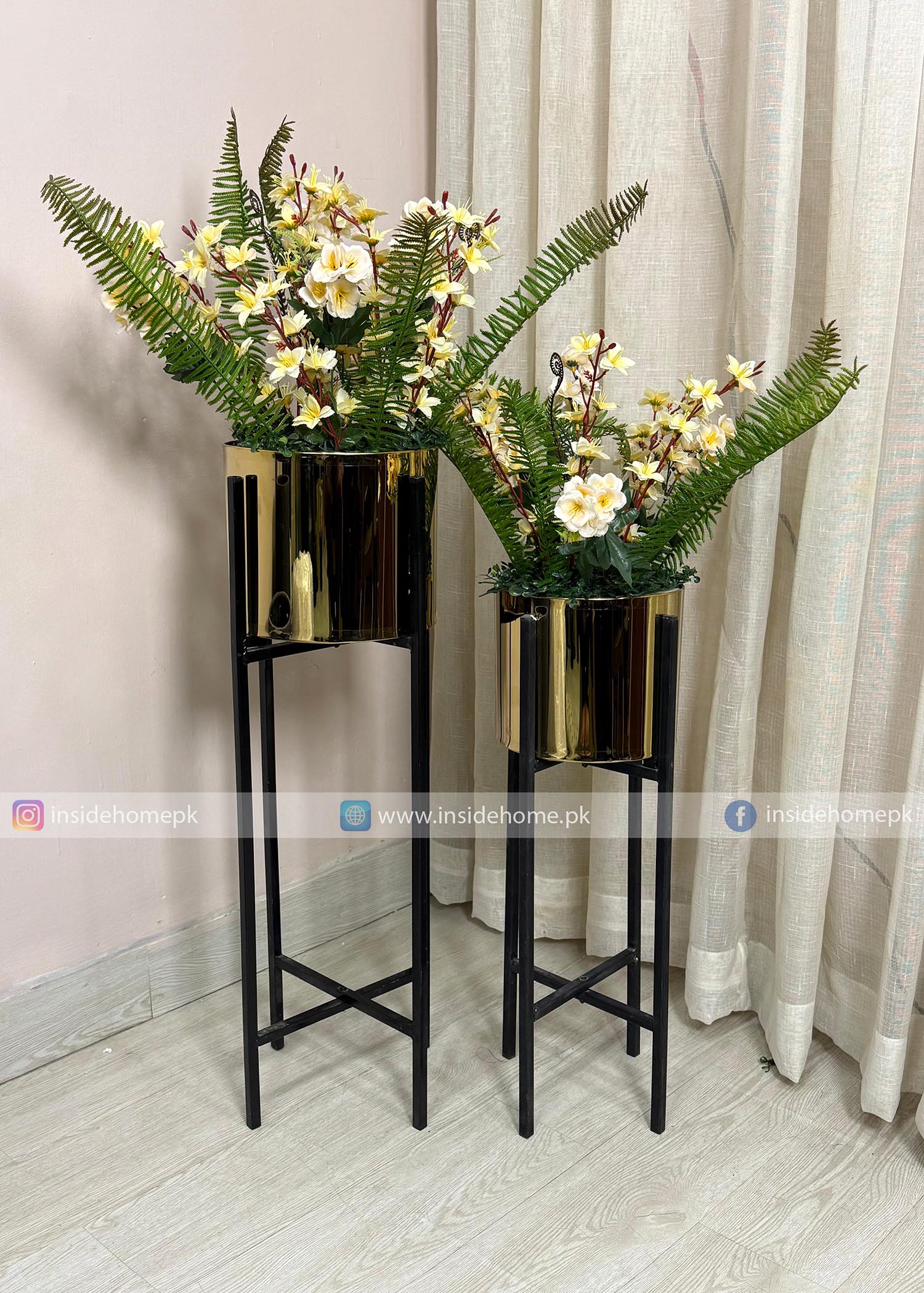 Flower Arrangment (PL1065) 2Pc Set